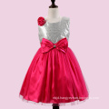 Flower Baby Girl Child Long Hand Made Clothing Party Dress